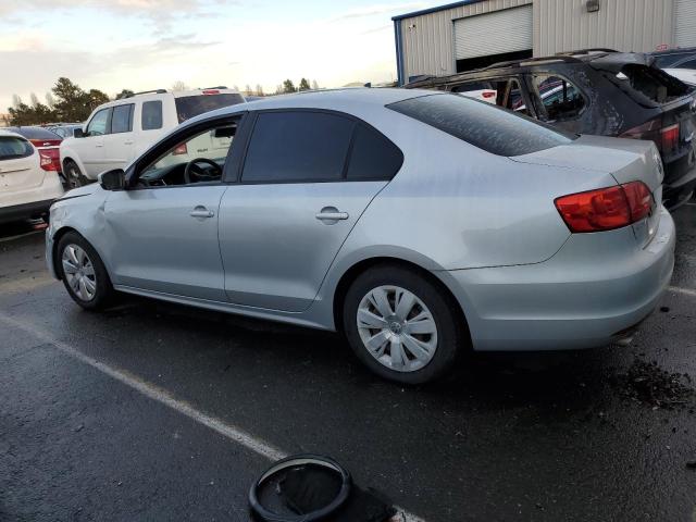 3VWDZ7AJ2BM043212 - 2011 VOLKSWAGEN JETTA SE SILVER photo 2