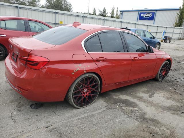 WBA8B9G35HNU55519 - 2017 BMW 330 I RED photo 3