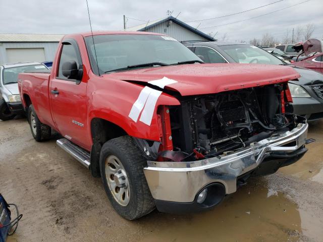 1GTN2TE09BZ390119 - 2011 GMC SIERRA K1500 RED photo 4