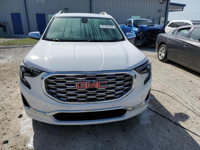 3GKALSEXXJL344196 - 2018 GMC TERRAIN DENALI WHITE photo 5