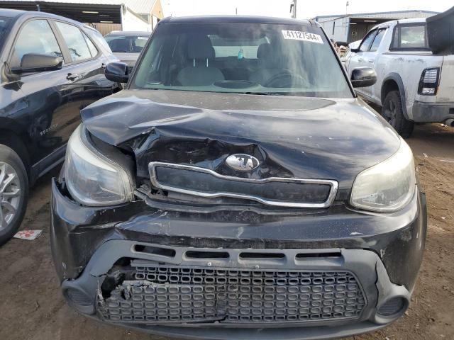 KNDJN2A29E7062352 - 2014 KIA SOUL BLACK photo 5