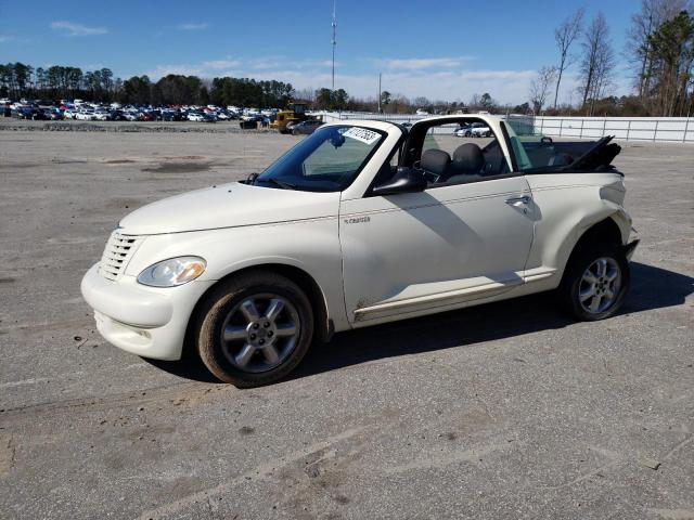 3C3EY55E15T307076 - 2005 CHRYSLER PT CRUISER TOURING WHITE photo 1