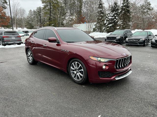 ZN661XUL8HX229418 - 2017 MASERATI LEVANTE LUXURY MAROON photo 1