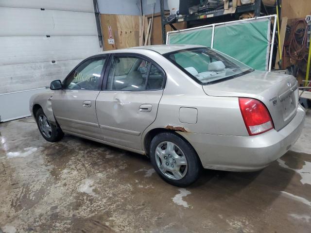 KMHDN45D32U420350 - 2002 HYUNDAI ELANTRA GLS TAN photo 2