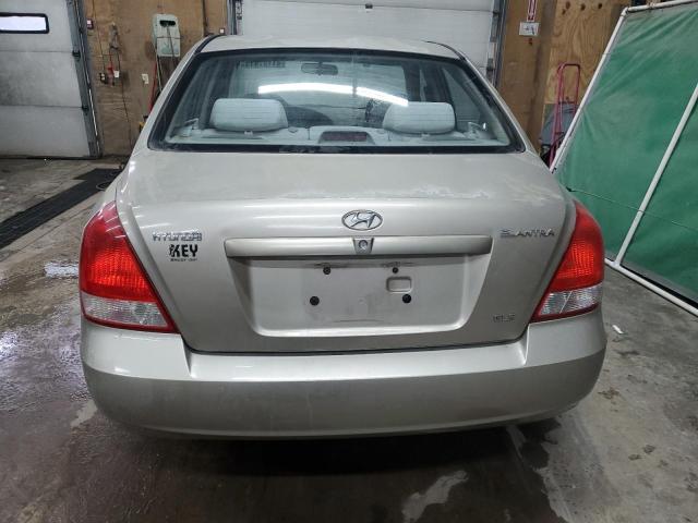 KMHDN45D32U420350 - 2002 HYUNDAI ELANTRA GLS TAN photo 6