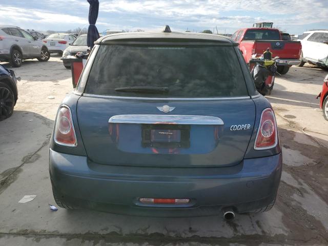 WMWSU3C50BT095356 - 2011 MINI COOPER BLUE photo 6