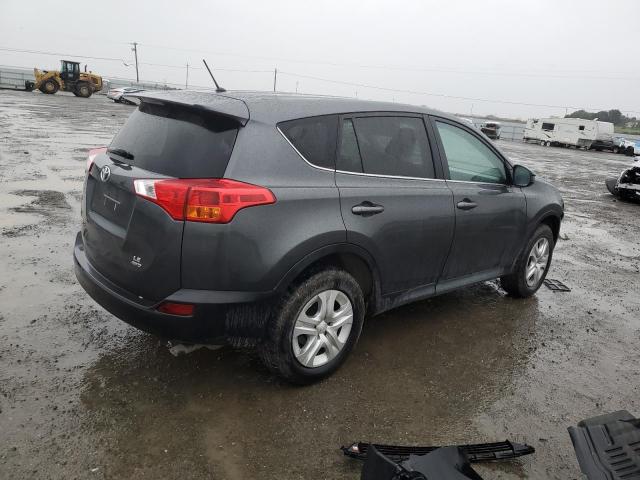 2T3BFREV5EW185875 - 2014 TOYOTA RAV4 LE CHARCOAL photo 3