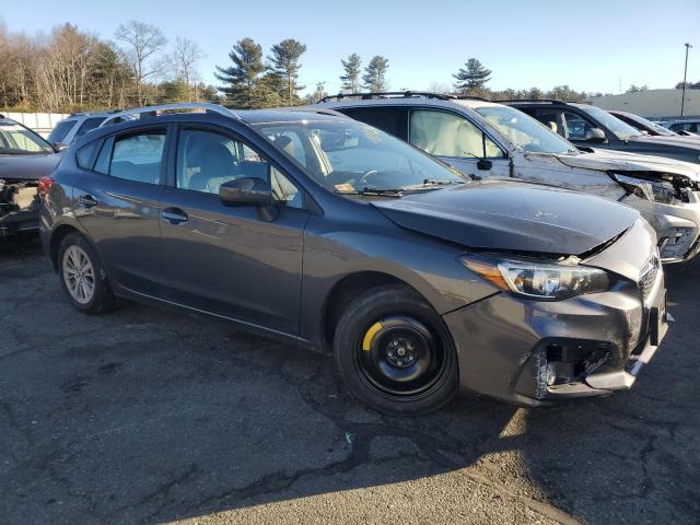 4S3GTAD6XJ3715104 - 2018 SUBARU IMPREZA PREMIUM PLUS GRAY photo 4