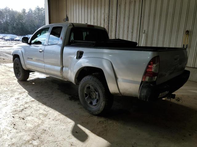 5TEUX42N29Z603848 - 2009 TOYOTA TACOMA ACCESS CAB SILVER photo 2