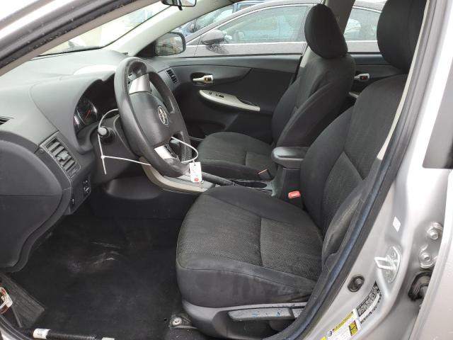 2T1BU4EE4BC689980 - 2011 TOYOTA COROLLA BASE SILVER photo 7