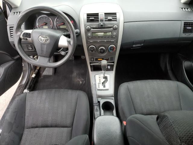 2T1BU4EE4BC689980 - 2011 TOYOTA COROLLA BASE SILVER photo 8