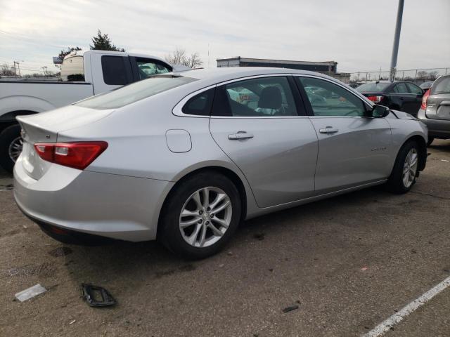 1G1ZE5STXHF125604 - 2017 CHEVROLET MALIBU LT SILVER photo 3