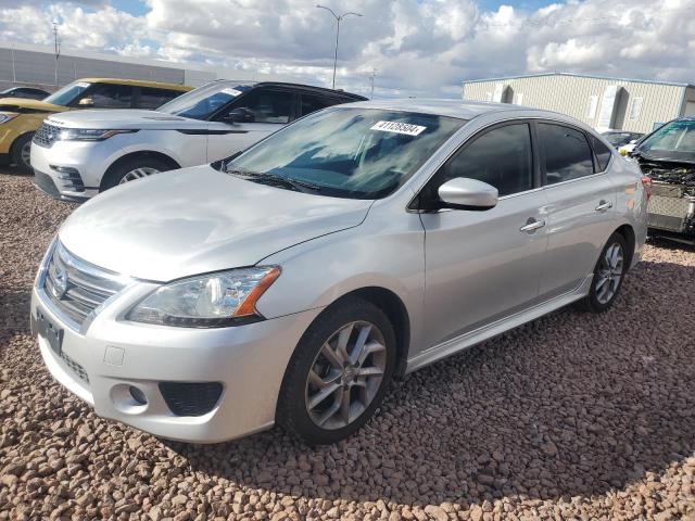 3N1AB7AP1DL666251 - 2013 NISSAN SENTRA S SILVER photo 1