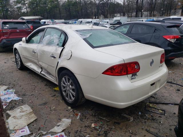 1G4HD57M99U122032 - 2009 BUICK LUCERNE CXL WHITE photo 2