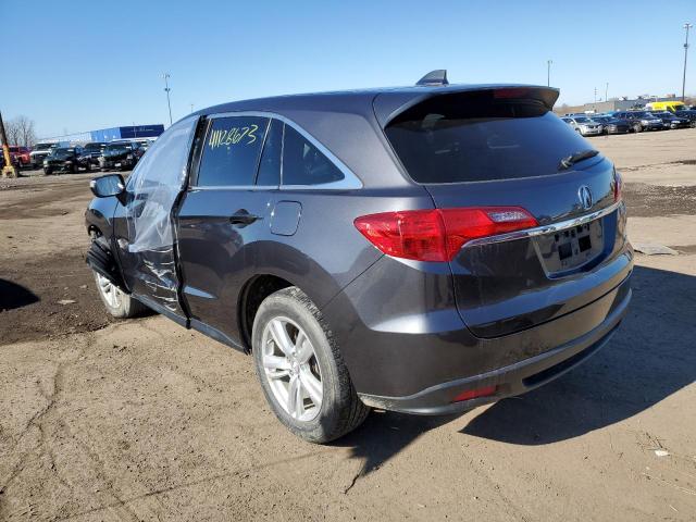 5J8TB4H56FL006313 - 2015 ACURA RDX TECHNOLOGY BLACK photo 2