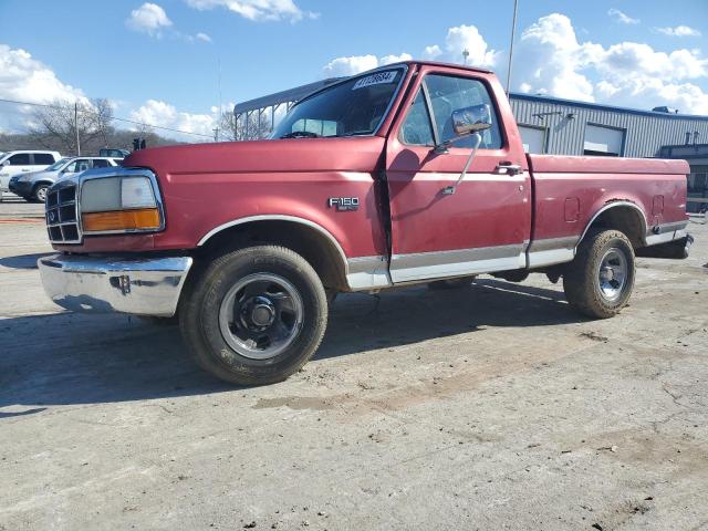 1FTEF15Y0TLA47363 - 1996 FORD F150 RED photo 1