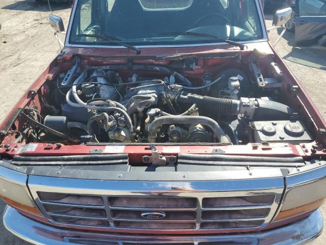 1FTEF15Y0TLA47363 - 1996 FORD F150 RED photo 11