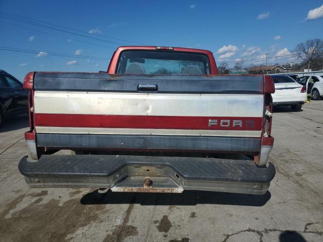 1FTEF15Y0TLA47363 - 1996 FORD F150 RED photo 6