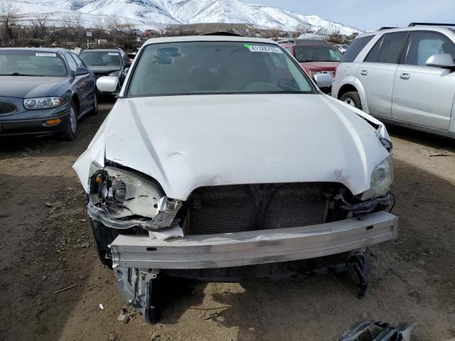 4S3BL626467215580 - 2006 SUBARU LEGACY 2.5I LIMITED WHITE photo 5