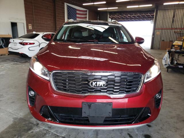 5XYPH4A51LG709897 - 2020 KIA SORENTO EX MAROON photo 5