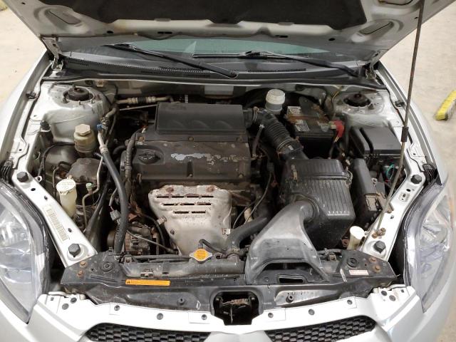 4A3AK24F77E009796 - 2007 MITSUBISHI ECLIPSE GS SILVER photo 11