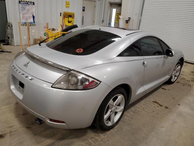 4A3AK24F77E009796 - 2007 MITSUBISHI ECLIPSE GS SILVER photo 3