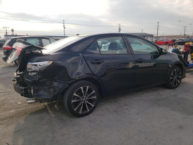 5YFBURHE5HP607756 - 2017 TOYOTA COROLLA L BLACK photo 3