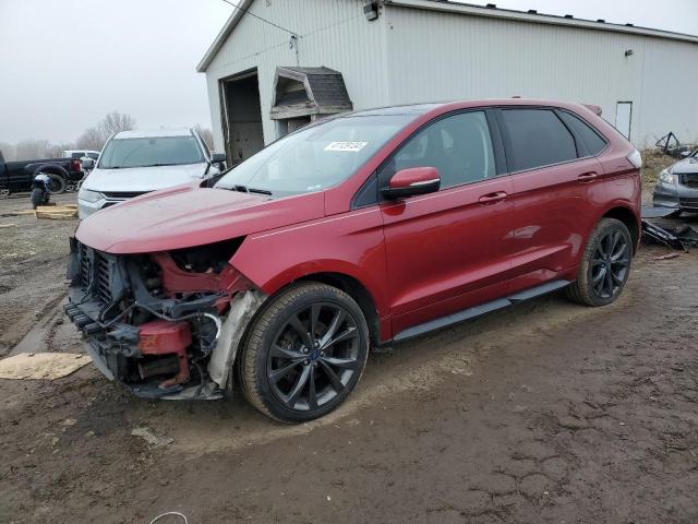 2FMTK4AP2FBB49426 - 2015 FORD EDGE SPORT RED photo 1