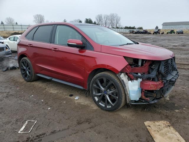 2FMTK4AP2FBB49426 - 2015 FORD EDGE SPORT RED photo 4