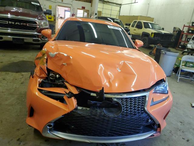 JTHSE5BC0F5000122 - 2015 LEXUS RC 350 ORANGE photo 5