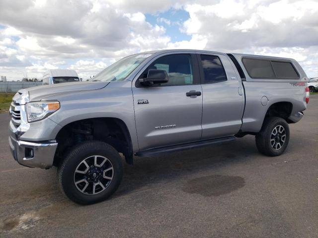 5TFUY5F13GX560250 - 2016 TOYOTA TUNDRA DOUBLE CAB SR/SR5 SILVER photo 1