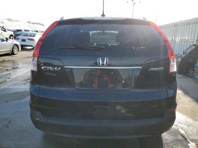 2HKRM4H71DH603374 - 2013 HONDA CR-V EXL BLACK photo 6