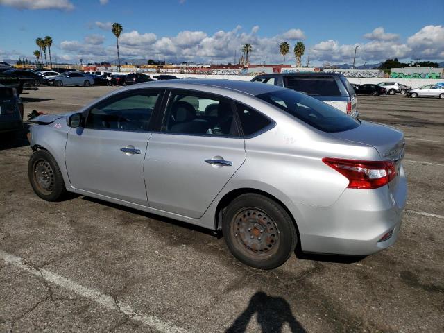 3N1AB7AP0GY248626 - 2016 NISSAN SENTRA S SILVER photo 2