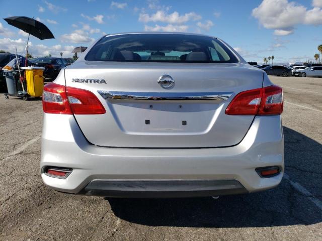 3N1AB7AP0GY248626 - 2016 NISSAN SENTRA S SILVER photo 6