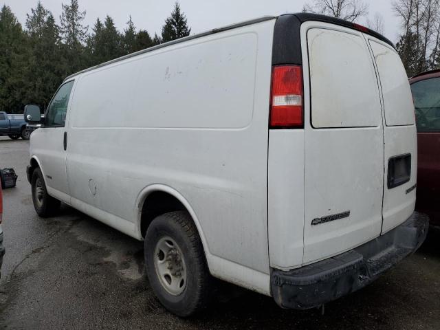 1GCGG25V861232049 - 2006 CHEVROLET EXPRESS G2 WHITE photo 2