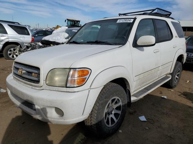 2001 TOYOTA SEQUOIA LIMITED, 