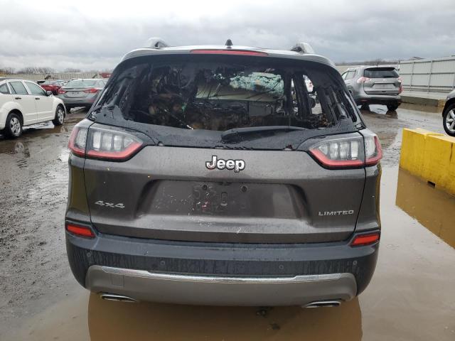 1C4PJMDN1KD178844 - 2019 JEEP CHEROKEE LIMITED GRAY photo 6