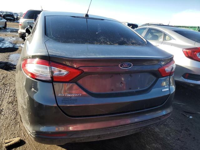 3FA6P0HD1GR344319 - 2016 FORD FUSION SE BLACK photo 6