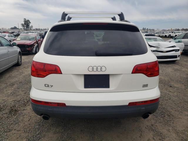 WA1AY74L27D039521 - 2007 AUDI Q7 3.6 QUATTRO WHITE photo 6