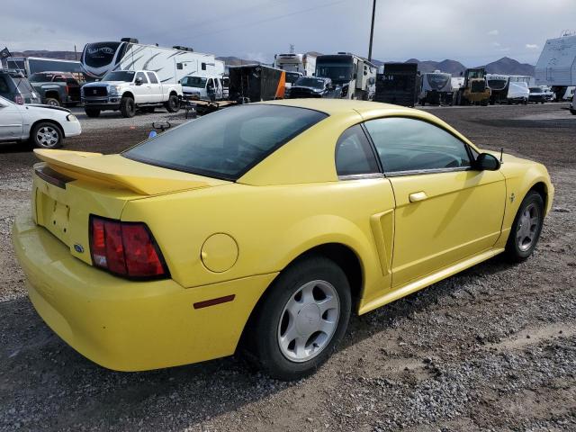 1FAFP40441F215157 - 2001 FORD MUSTANG YELLOW photo 3