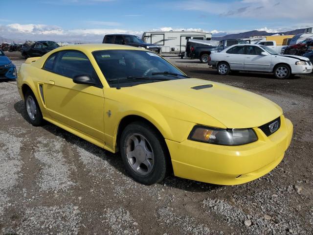 1FAFP40441F215157 - 2001 FORD MUSTANG YELLOW photo 4