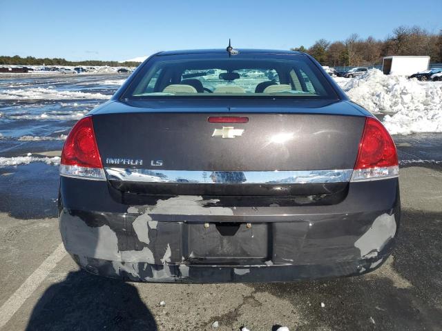 2G1WB58N781375720 - 2008 CHEVROLET IMPALA LS BLACK photo 6