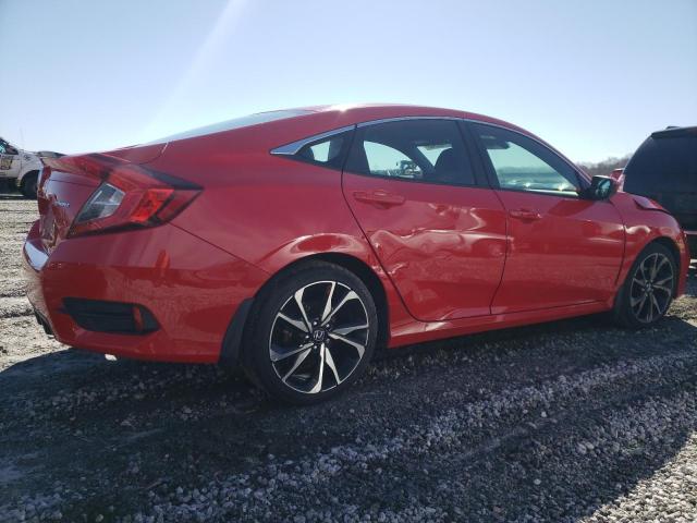2HGFC2F81LH548648 - 2020 HONDA CIVIC SPORT 红色 照片 3