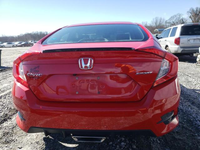 2HGFC2F81LH548648 - 2020 HONDA CIVIC SPORT 红色 照片 6