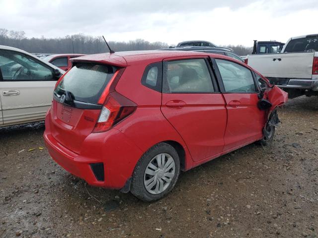 JHMGK5H58GX018333 - 2016 HONDA FIT LX RED photo 3