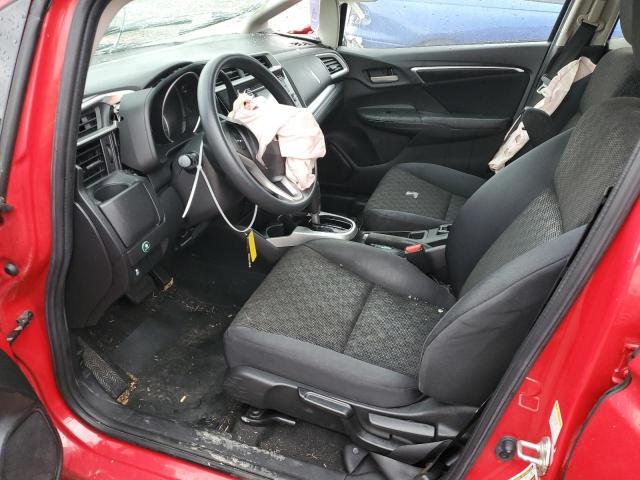 JHMGK5H58GX018333 - 2016 HONDA FIT LX RED photo 7