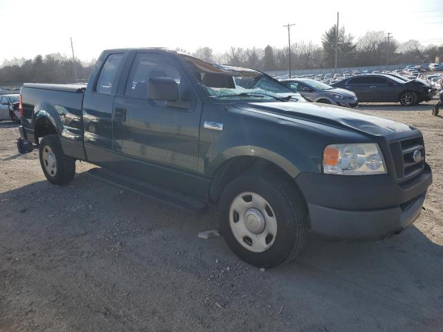 1FTRX12W65FB66540 - 2005 FORD F150 GREEN photo 4