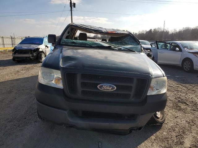 1FTRX12W65FB66540 - 2005 FORD F150 GREEN photo 5