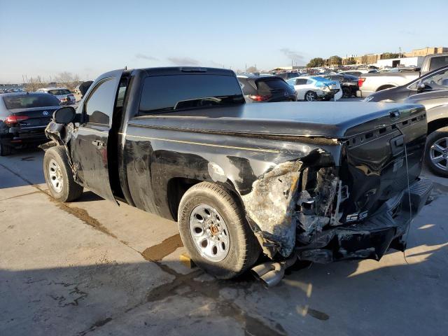 1GCEK14J87Z584534 - 2007 CHEVROLET SILVERADO K1500 BLACK photo 2