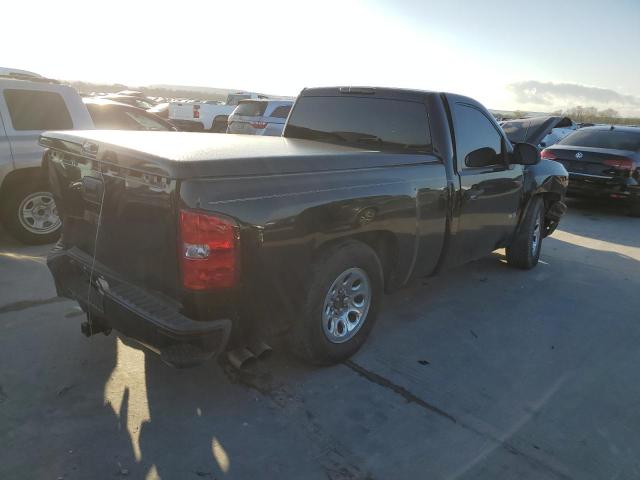 1GCEK14J87Z584534 - 2007 CHEVROLET SILVERADO K1500 BLACK photo 3